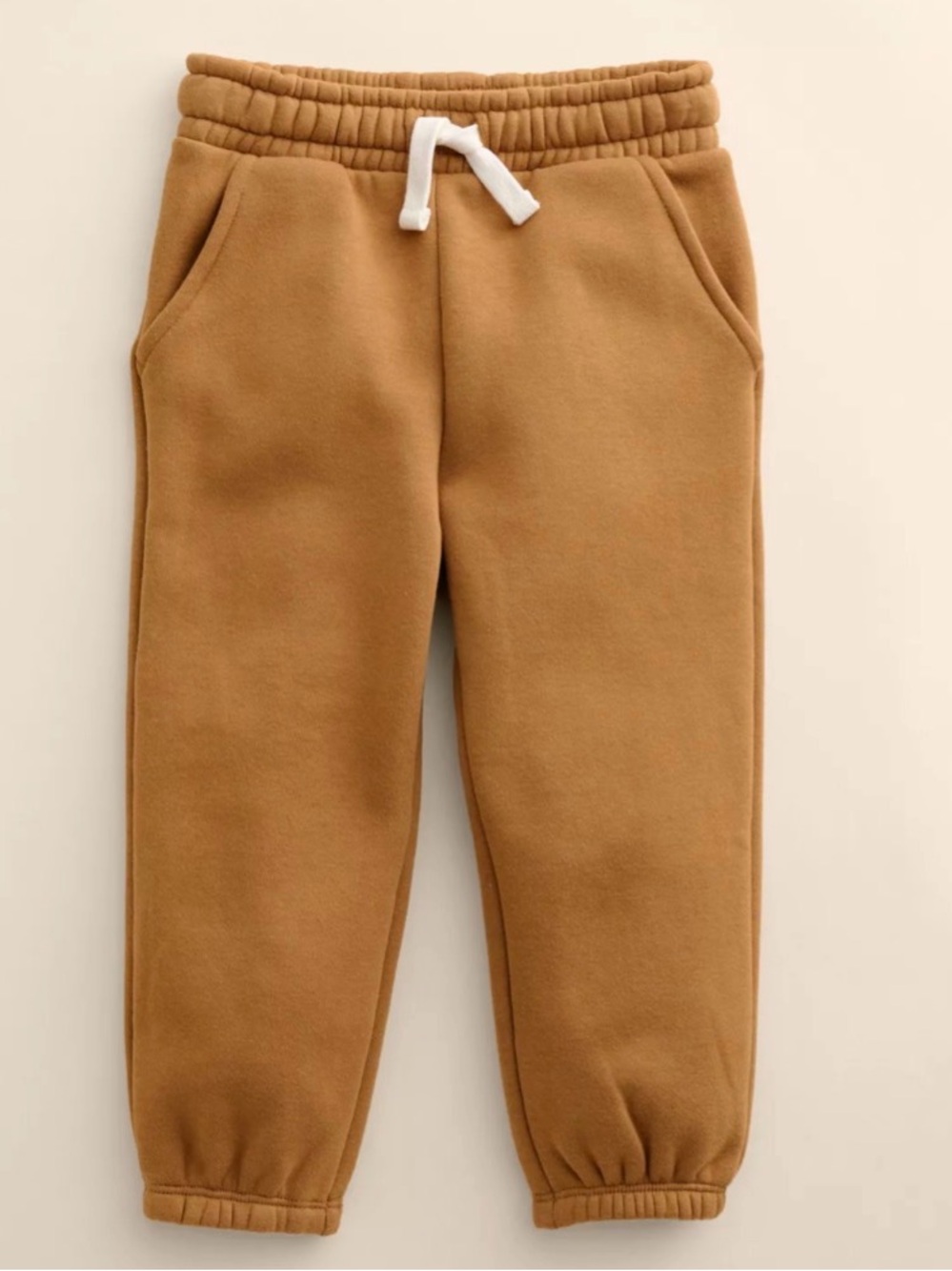 Little Co. by Lauren Conrad Fleece Joggers in Chipmunk, size 6